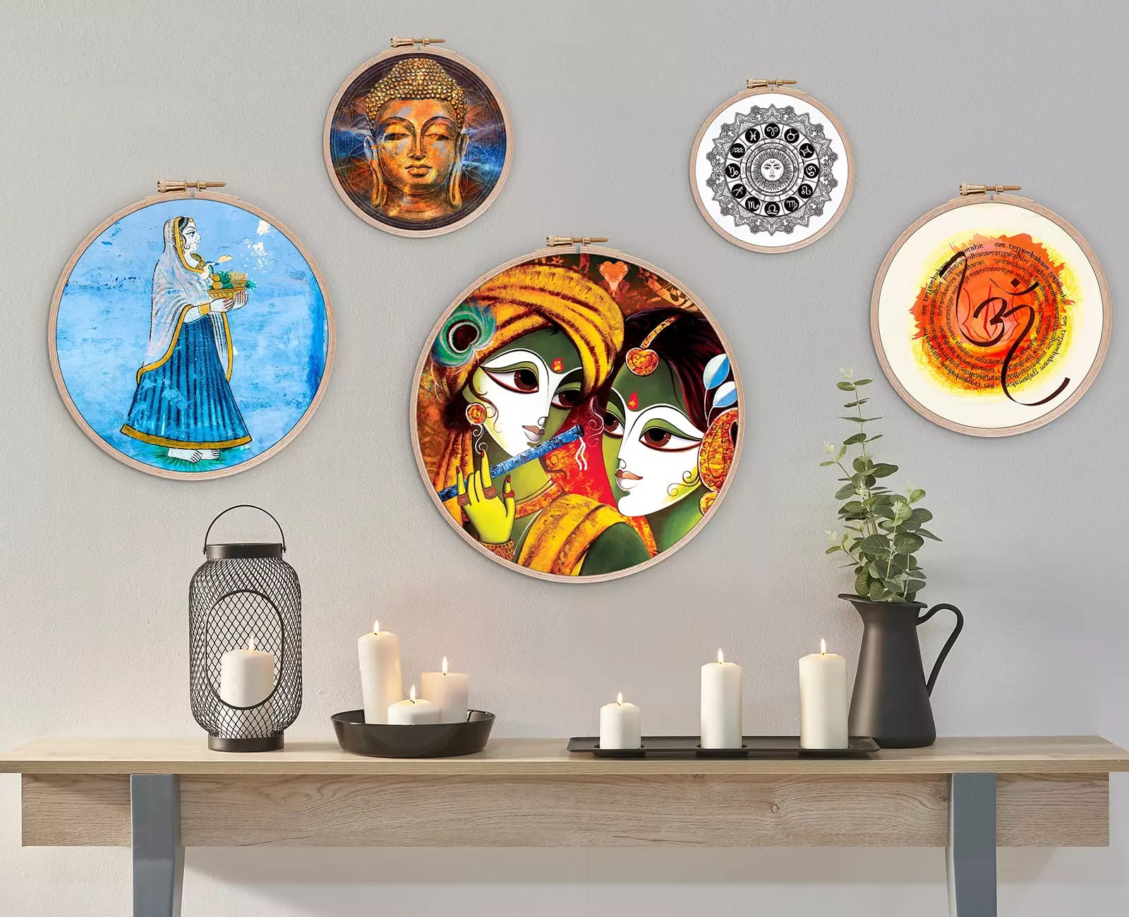 Traditional Collection Of Ethenic And Spiritual Pictures & Symbols