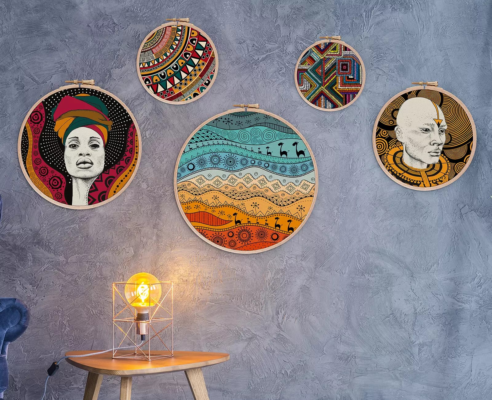 African Tribal Background