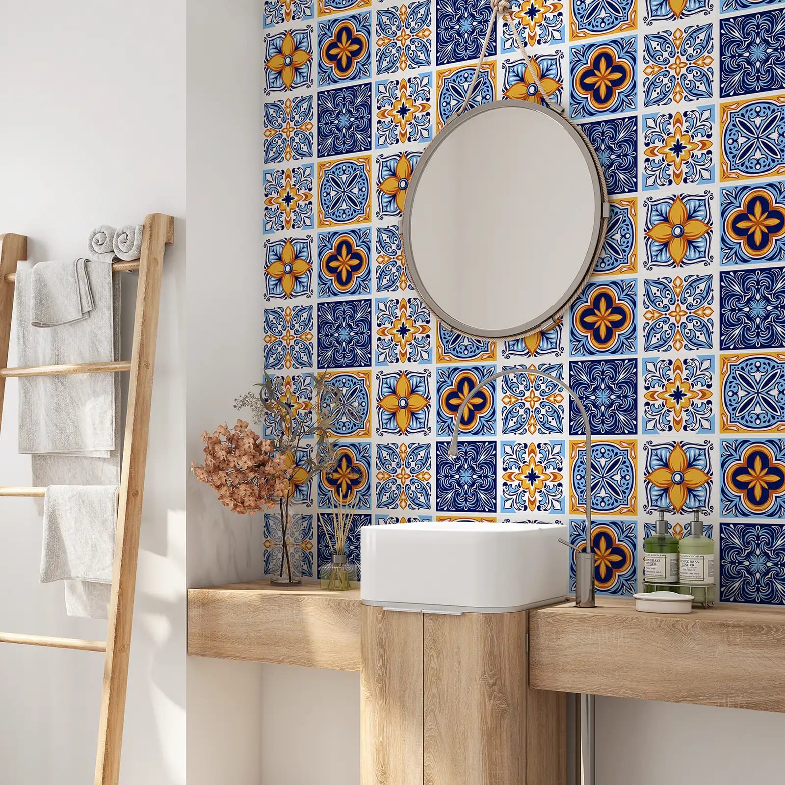 Peel and stick tile stickers - Italian Ceramic Tile